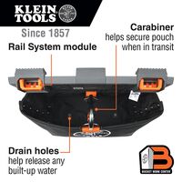 Hardware Pouch Module, Rail System