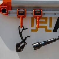 Closed Blanket Hook Module, Rail System