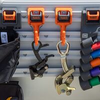 Closed Blanket Hook Module, Rail System