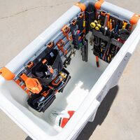 Closed Blanket Hook Module, Rail System