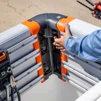 Integrated Corner Piece, Rail System