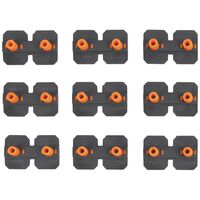 Hard Tool Module Flaps, Rail System, 9-Pack