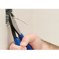 Diagonal Cutting Pliers, Angled Head, 20.3 cm