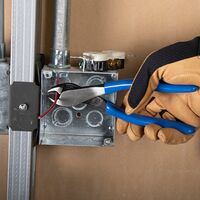 Diagonal Cutting Pliers, Angled Head, 20.3 cm