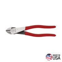 Diagonal Cutting Pliers, Angled Head, Short Jaw, 20.5 cm