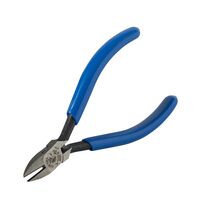 Diagonal Cutting Pliers, Electronics, Tapered Nose, Spring, 10.8 cm