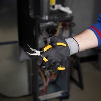 Pliers, Curved Needle Nose Pliers, 16.2 cm