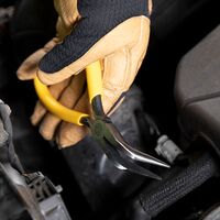 Pliers, Curved Needle Nose Pliers, 16.2 cm