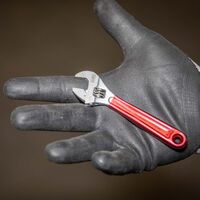 Adjustable Spanner - Plastic Dipped, 114 mm