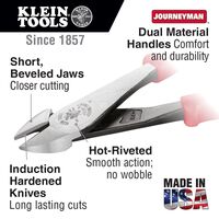 Diagonal Cutting Pliers, Journeyman, 20.6 cm