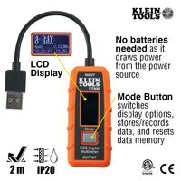 USB Digital Meter - USB-A (Type A)