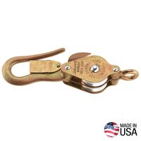 Block with Eye and Nose-Extended Over Keeper