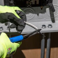 Diagonal Cutting Pliers, Heavy-Duty, Angled Head, 20.6 cm