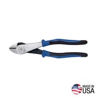 Diagonal Cutting Pliers, Heavy-Duty, Angled Head, 20.6 cm