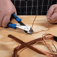 Diagonal Cutting Pliers, Heavy-Duty, 20.6 cm