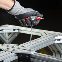 Hex Key Set, SAE T-Handle, 15.2 cm with Stand, 10-Piece