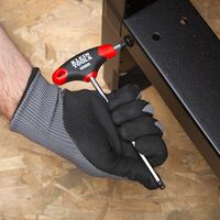 Hex Key Set, SAE Ball-End T-Handle, 15.2 cm with Stand, 10-Piecee