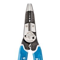 Klein-Kurve™ Heavy-Duty Wire Stripper / Cutter / Crimper Multi Tool, 8-20 AWG