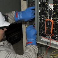 Slim Digital Multimeter, TRMS Auto-Ranging, 600V, Temp