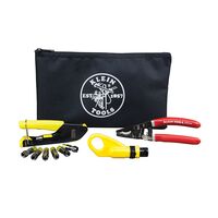 Coax Cable Installation Kit with Zip Pouch