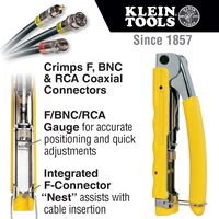 Compact, Multi-Connector Compression Crimper