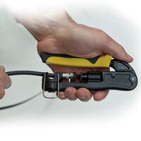 Heavy-Duty, Multi-Connector Compression Crimper