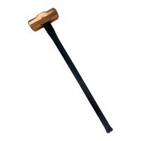 Copper Sledge Hammer 6.35kg (14lb) With Pinned Steel Core Fibreglass Black Handle