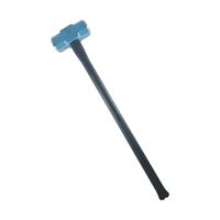 Sledge Hammer Normalised 28lb With Pinned Steel Core Black Fibreglass Handle