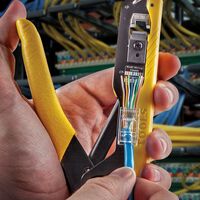 Data Cable Crimping Tool for Pass-Thru™, Compact