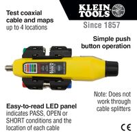 Cable Tester, Coax Explorer™ 2 Tester with Remote Kit