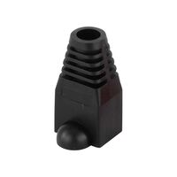 Strain Relief Boots for RJ45 Data Plugs, CAT5e/CAT6 Cable, 100-Pack