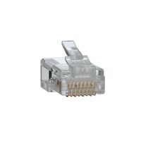 Modular Data Plugs, RJ45-CAT5e, 10-Pack