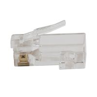 Pass-Thru™ Modular Data Plug, RJ45- CAT5E, 50-Pack