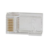 Pass-Thru™ Modular Data Plug, RJ45- CAT5E, 50-Pack