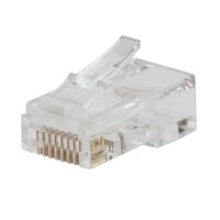 Pass-Thru™ Modular Data Plug - RJ45-CAT6, 50-Pk