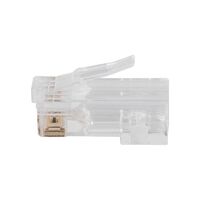 Pass-Thru™ Modular Data Plugs, RJ-45-CAT6A, UTP, 50-Pack