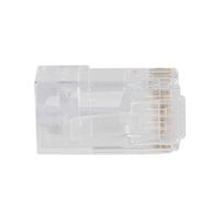 Pass-Thru™ Modular Data Plugs, RJ-45-CAT6A, UTP, 50-Pack