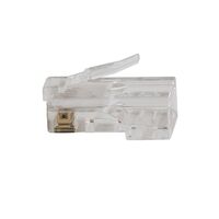 Pass-Thru™ Modular Data Plugs RJ45-CAT6, 10-Pack