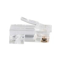 Pass-Thru™ Modular Data Plugs, RJ45-CAT6A, UTP 200-Pack