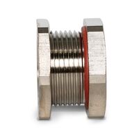 Hazardous Brass Plug M25 Thread Length 15.5mm