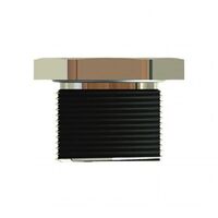Brass Reducer Nickel Plated Hazardous Areas Male to Female M40-M25