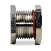 Brass Reducer Nickel Plated Hazardous Areas Male to Female M20-M16