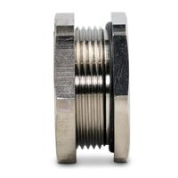 Brass Reducer Nickel Plated Hazardous Areas Male to Female M32-M25