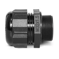 Cable Gland Nylon Hazardous M32 Unarmoured Cable Diameter 18-25mm Thread Length 15mm