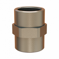 Brass Coupling Female Nickel Plated Hazardous Areas M16-M16