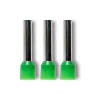 Bootlace Terminal Pre-Insulated Green 6mm² Length 18mm 50 Pack