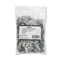 Bootlace Terminal Pre-Insulated Grey 2.5mm² Length 8mm 500 Pack
