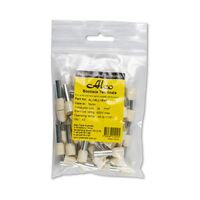 Bootlace Terminal Pre-Insulated Ivory 16mm² Length 18mm 40 Pack