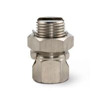 Brass Line Tap Nickle Plated Maximum 2x 50mm² Cable
