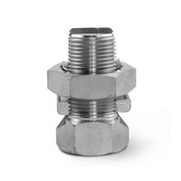 Brass Line Tap Nickle Plated Maximum 2x 185mm² Cable